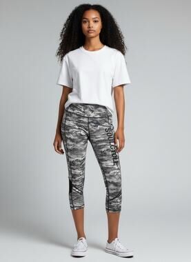 Lululemon Pace Rival Crop Power Luxtreme Hazy Days Gray Camouflage Soulcycle 4